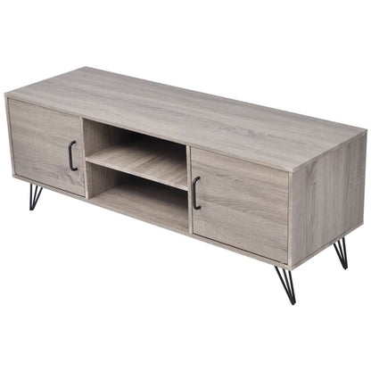 Tv Cabinet Grey - 120×40×45cm