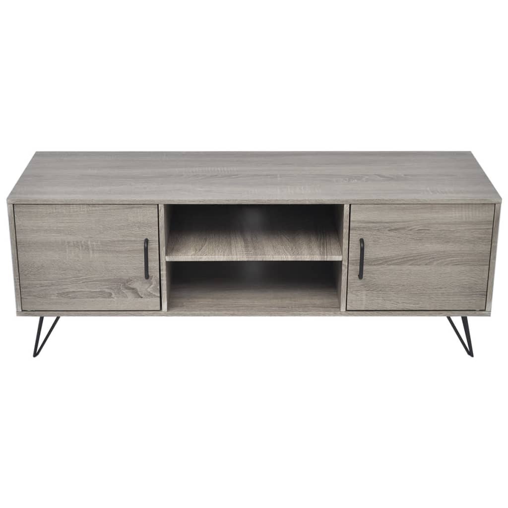 Tv Cabinet Grey - 120×40×45cm
