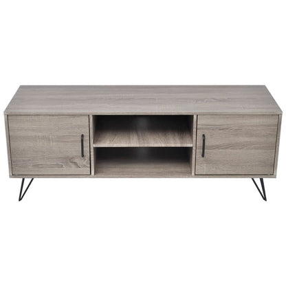 Tv Cabinet Grey - 120×40×45cm