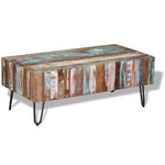 Coffee Table Solid Reclaimed Wood