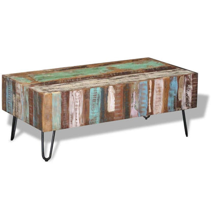 Coffee Table Solid Reclaimed Wood