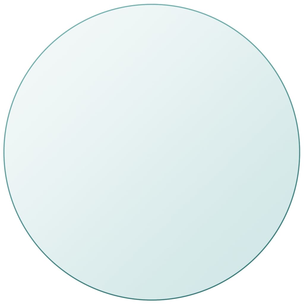 Table Top Tempered Glass Round 500 mm