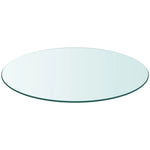 Table Top Tempered Glass Round 500 mm