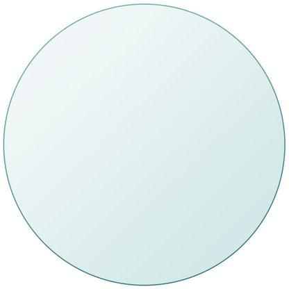 Table Top Tempered Glass Round 800 mm