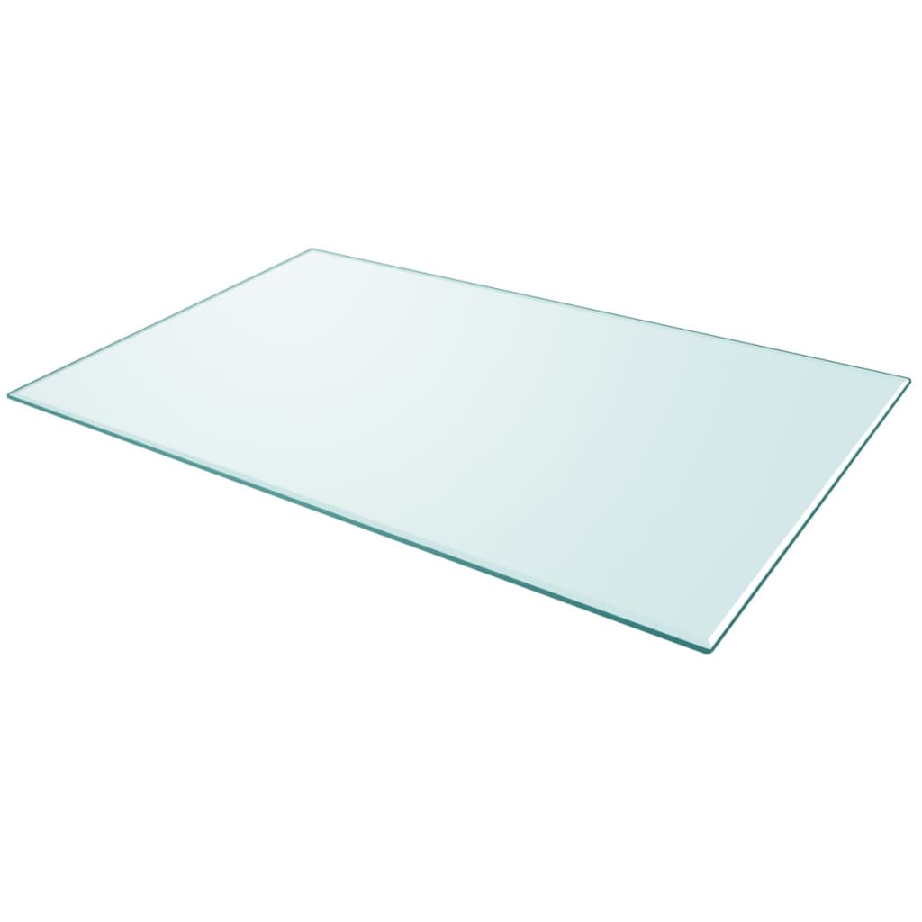 Table Top Tempered  Glass Rectangular