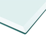 Table Top Tempered  Glass Rectangular