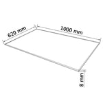 Table Top Tempered  Glass Rectangular