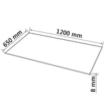 Table Top Tempered Glass Rectangular
