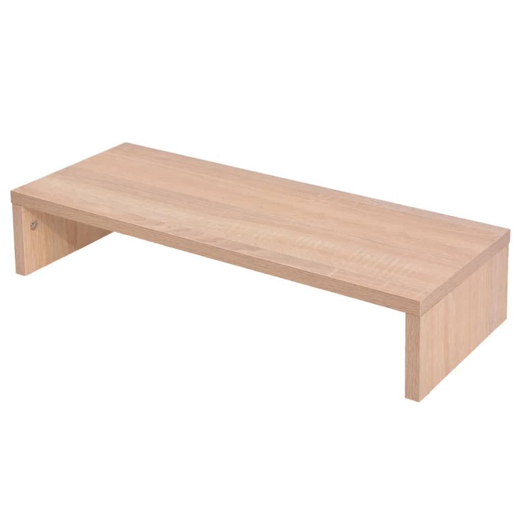 Monitor Stand Chipboard Beige - 60×23.5×12cm