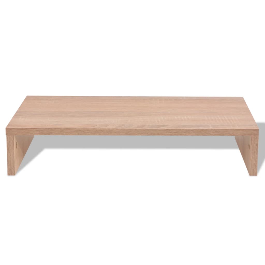 Monitor Stand Chipboard Beige - 60×23.5×12cm