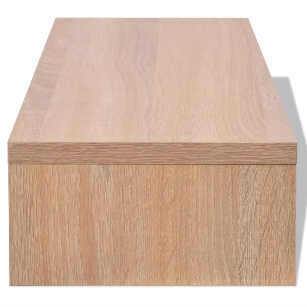 Monitor Stand Chipboard Beige - 60×23.5×12cm