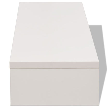 Monitor Stand Chipboard White - 60×23.5×12cm