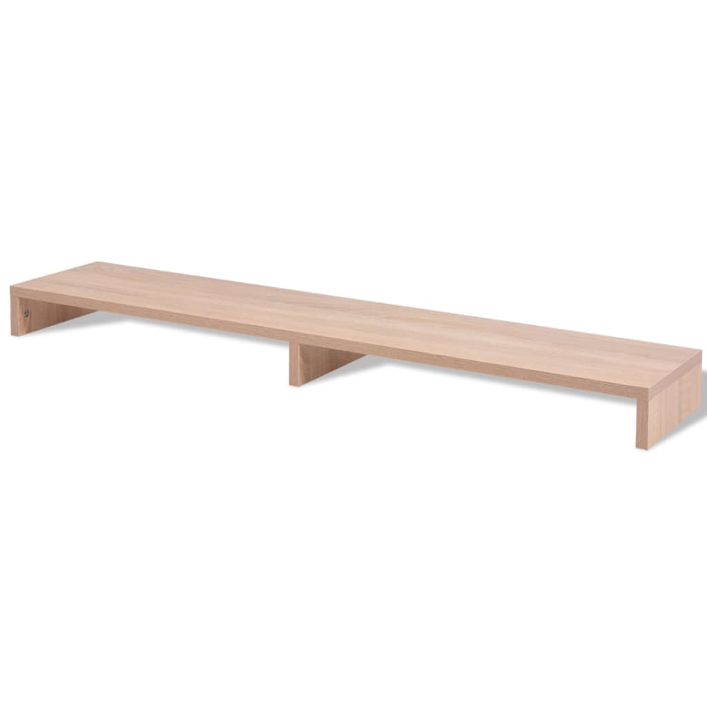 Monitor Stand Chipboard Beige - 110×23.5×9cm