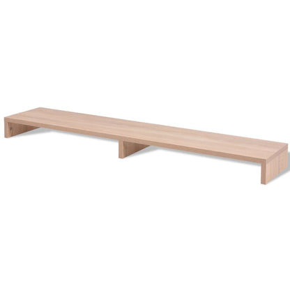 Monitor Stand Chipboard Beige - 110×23.5×9cm
