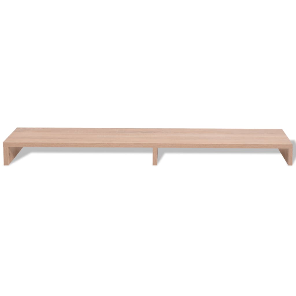 Monitor Stand Chipboard Beige - 110×23.5×9cm