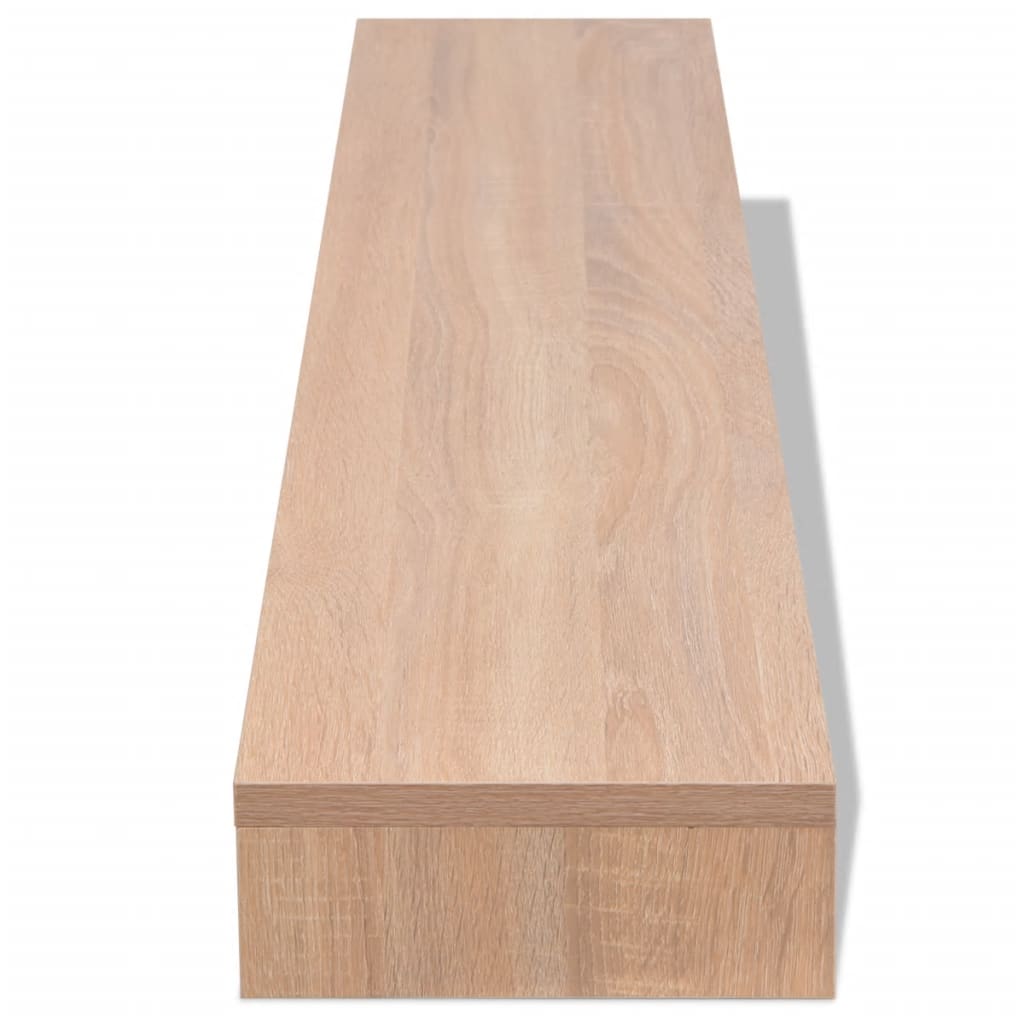 Monitor Stand Chipboard Beige - 110×23.5×9cm