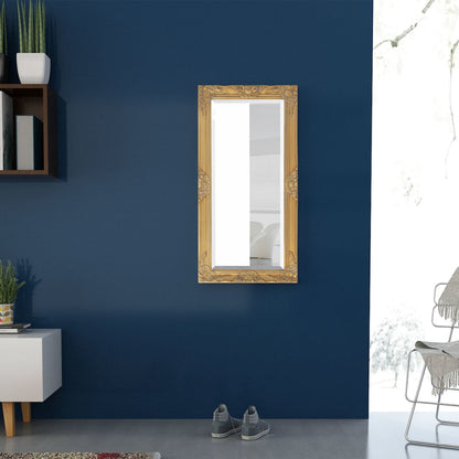 Wall Mirror Baroque Style Gold - 100×50cm