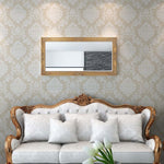 Wall Mirror Baroque Style Gold