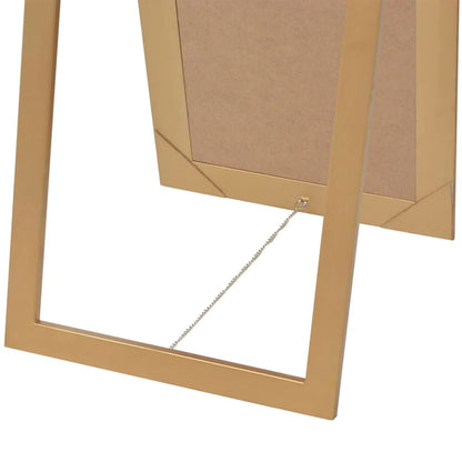 Free-Standing Mirror Baroque Style Gold