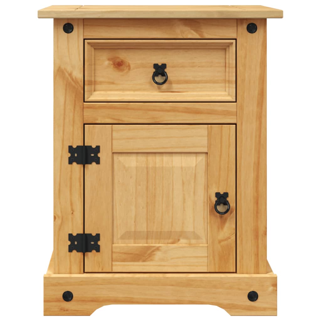 Bedside Cabinet Mexican Pine Corona Range