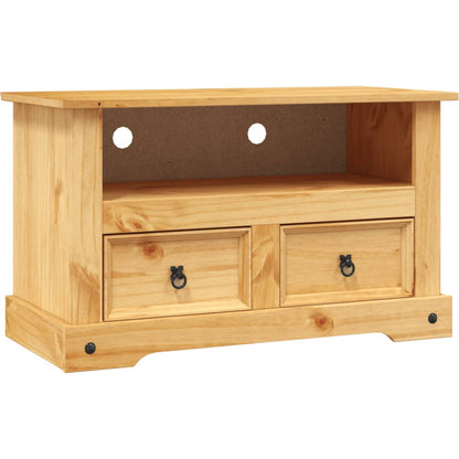 Tv Cabinet Mexican Pine Corona Range - 91×43×56cm