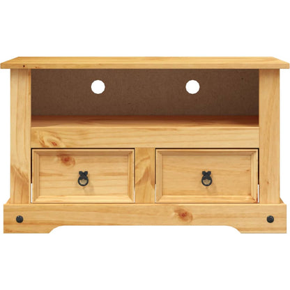 Tv Cabinet Mexican Pine Corona Range - 91×43×56cm