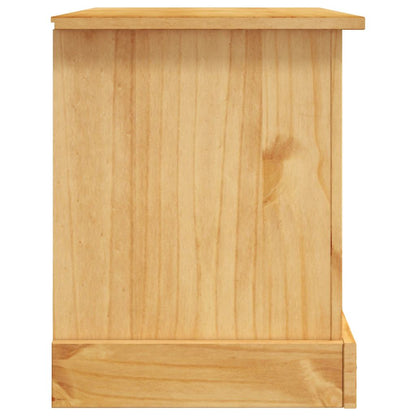 Brown Tv Cabinet Pine 91x43x56cm