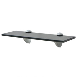 Floating Shelf Glass - Black