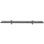 Floating Shelf  Glass Black