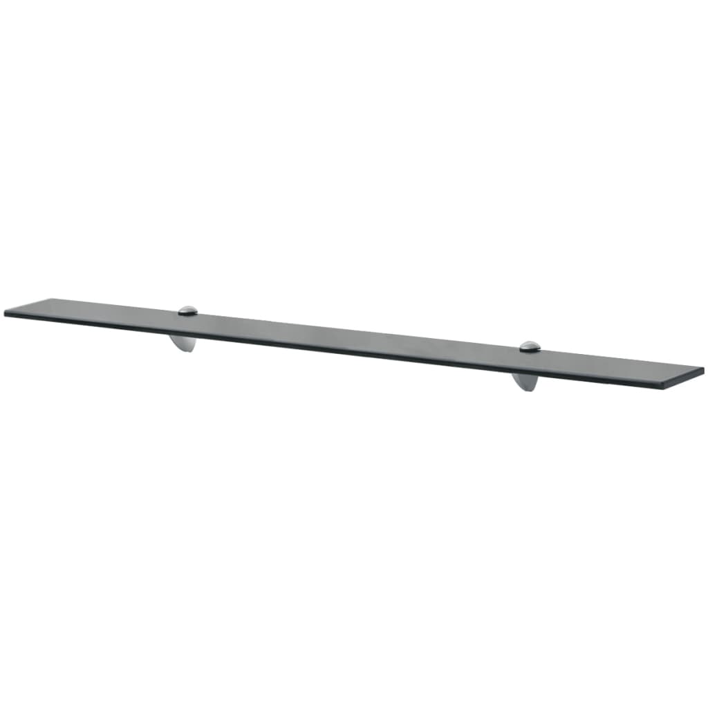 Floating Shelf Glass - Black Shelf