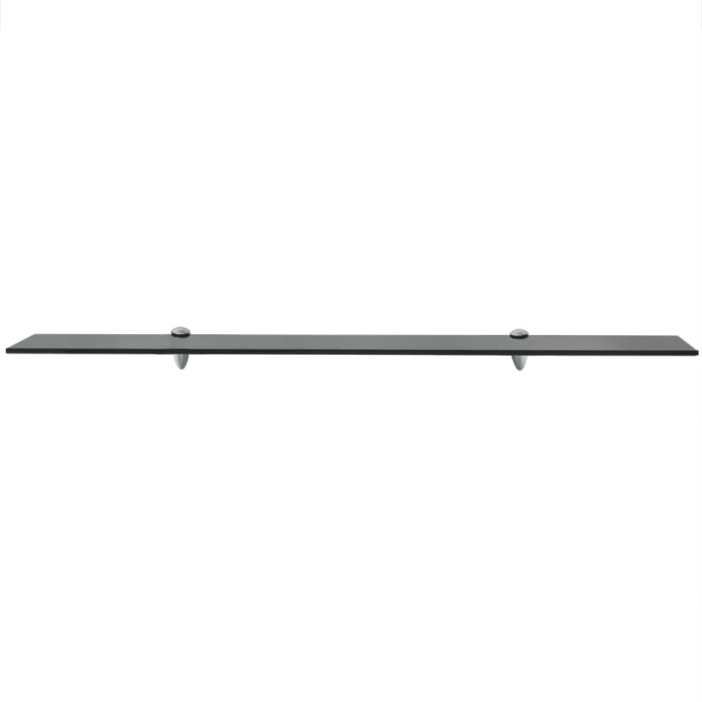 Floating Shelf Glass - Black Shelf