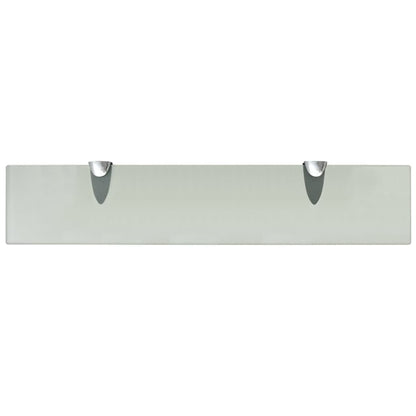 Floating Shelf Glass Frosted - 50×10cm