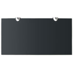 Floating Shelf  Glass - Black