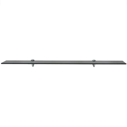 Floating Shelf Glass / Black