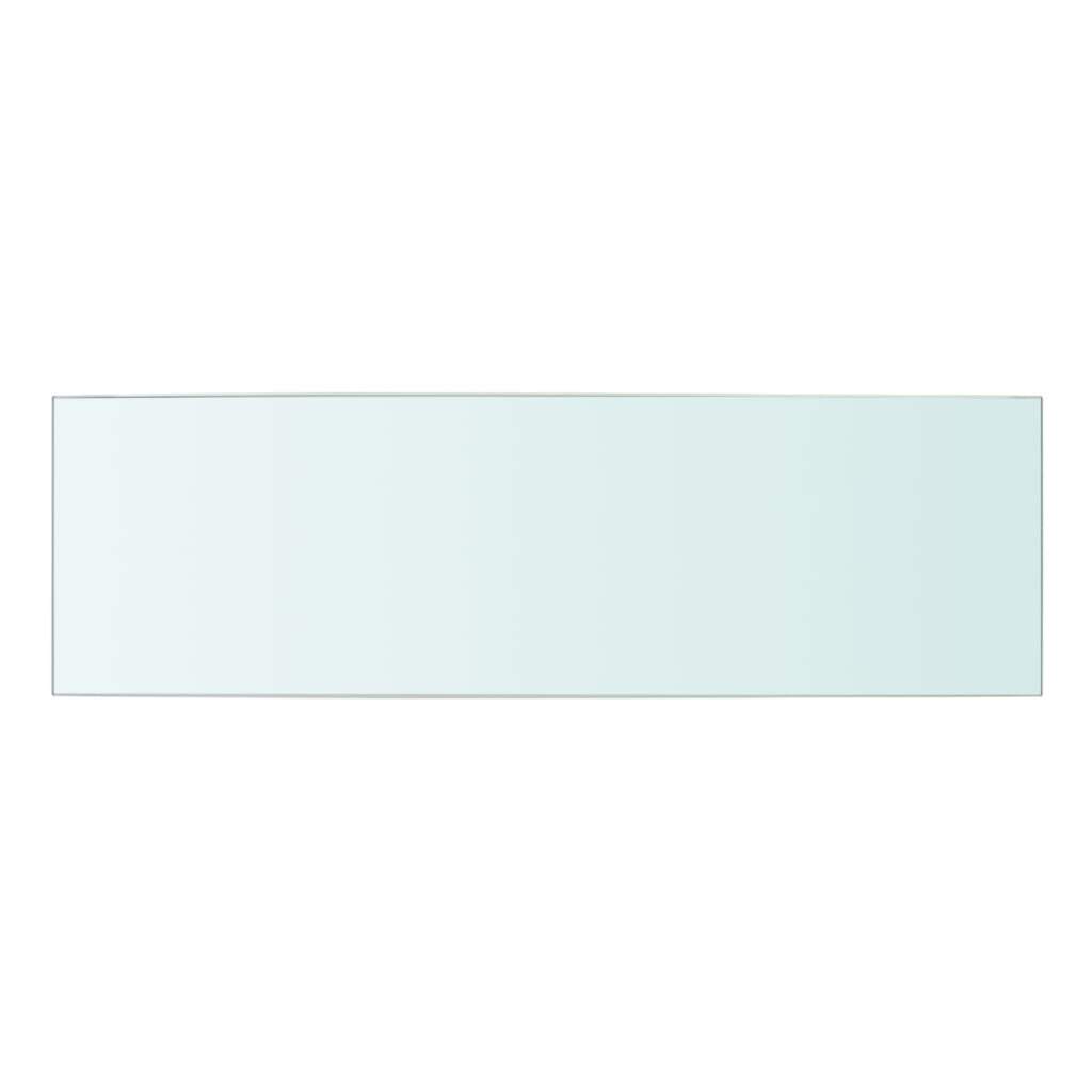 Shelf Panel Glass, Clear - 50×15cm