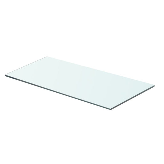 Shelf Panel Glass & Clear - 60×25cm