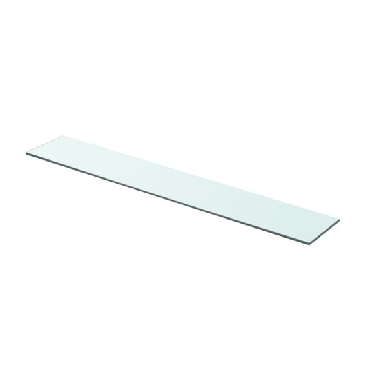 Shelf Panel Glass (Clear) - 80×12cm