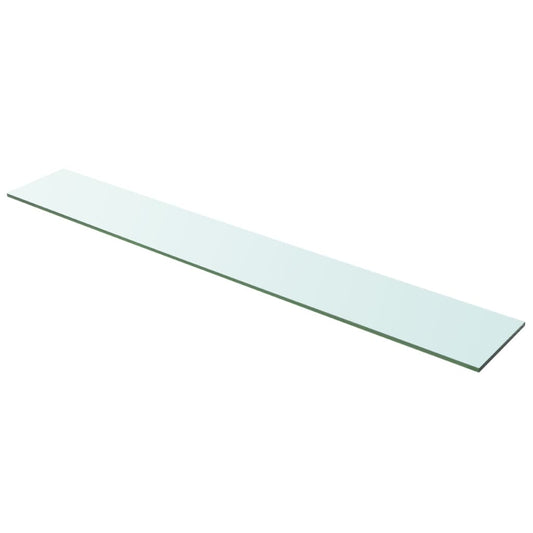 Shelf Panel Glass /Clear - 100×15cm