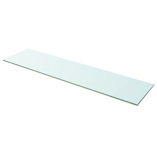 Shelf Panel Glass- Clear - 100×25cm