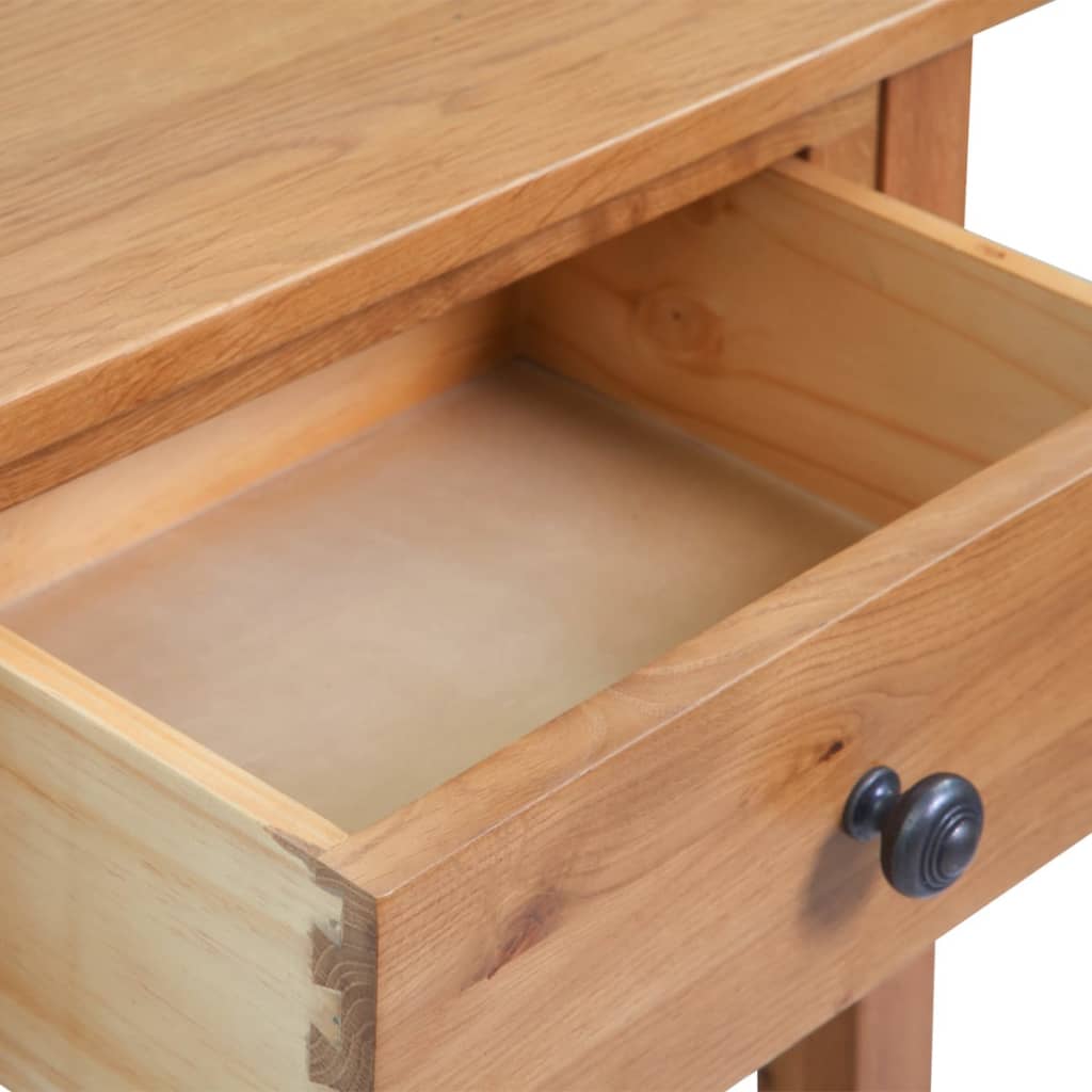 Console Table Solid Oak Wood - 50×32×75cm