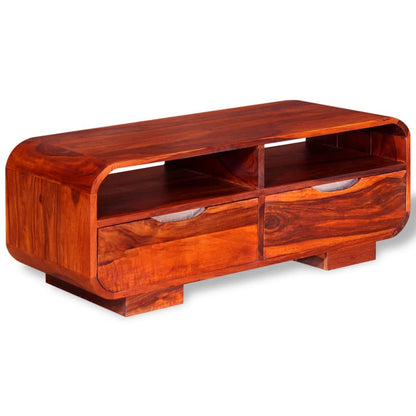 Coffee Table Solid Sheesham Wood - 90×40×35cm