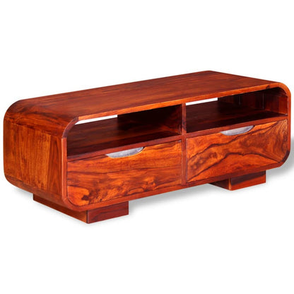 Coffee Table Solid Sheesham Wood - 90×40×35cm