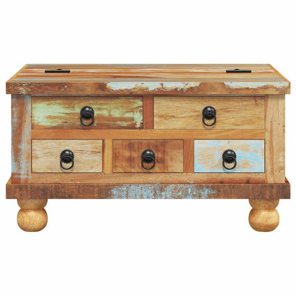 Reclaimed Wood Coffee Table 70x70cm