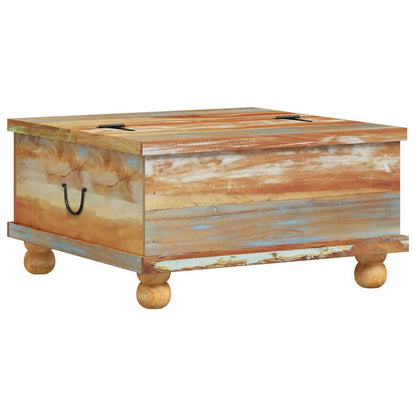 Reclaimed Wood Coffee Table 70x70cm