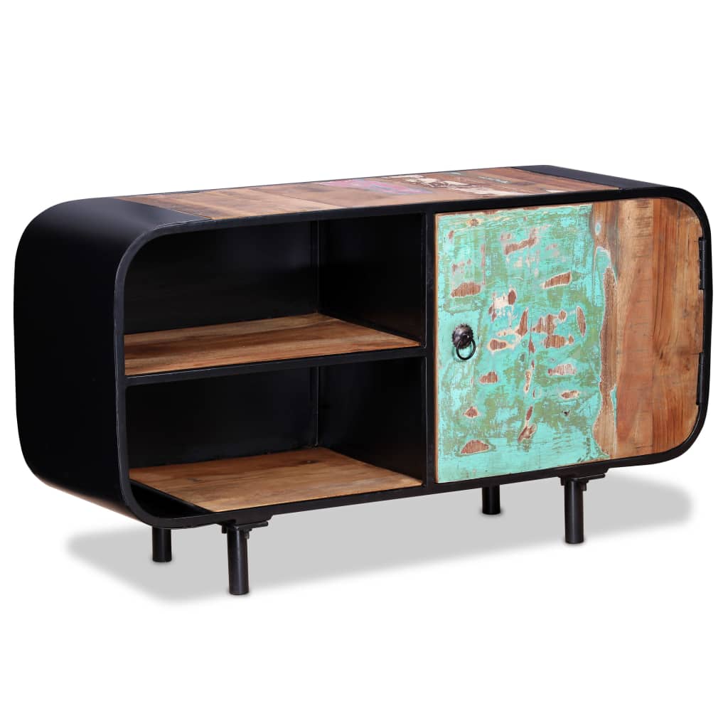 TV Cabinet Reclaimed Wood - 90×30×48cm