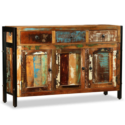 Reclaimed Wood Sideboard 3 Drawers 120cm | HomeAndLiving