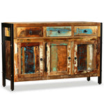 Reclaimed Wood Sideboard 3 Drawers 120cm | HomeAndLiving