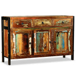Reclaimed Wood Sideboard 3 Drawers 120cm | HomeAndLiving
