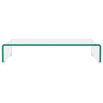 TV Stand/Monitor Riser Glass  Clear