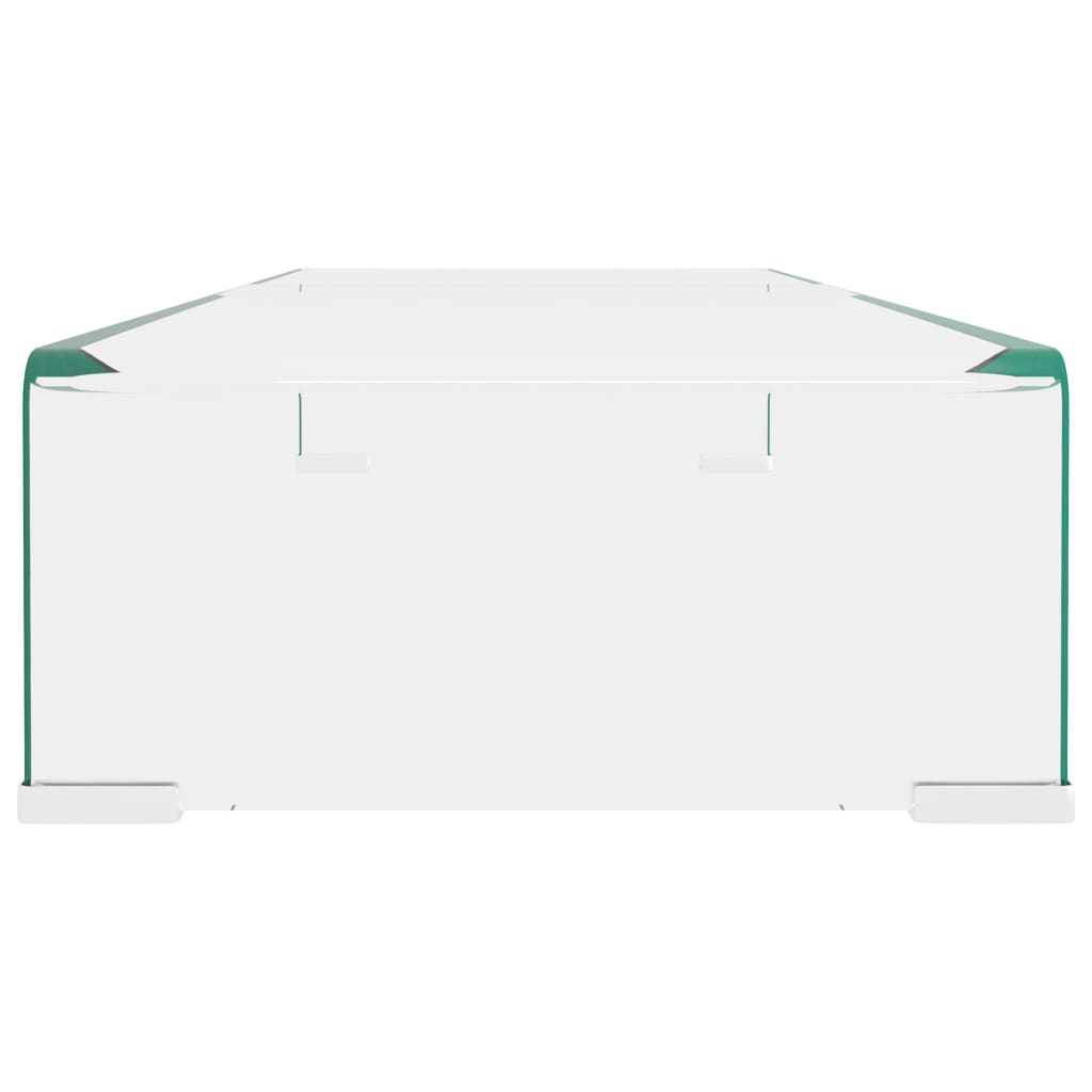 TV Stand/Monitor Riser Glass - Clear